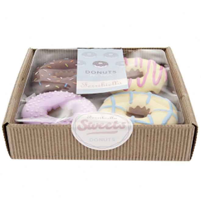 Donuts Hundespielzeug in Geschenkbox