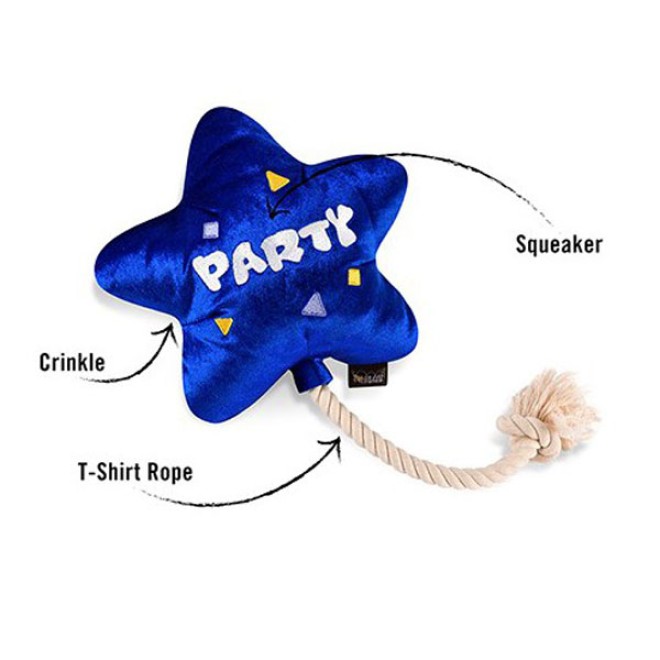 Robustes Geburtstags-Hundespielzeug Mini