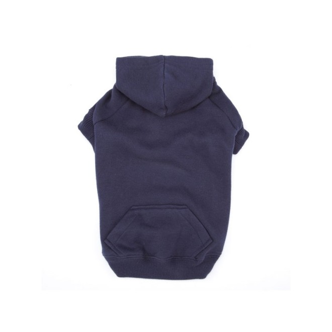 Kapuzensweater für Hunde navy, Größe XS - XXL