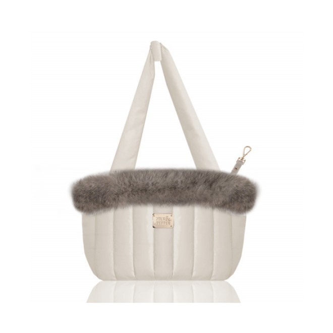 Milk & Pepper Hundetasche NANOUK creme