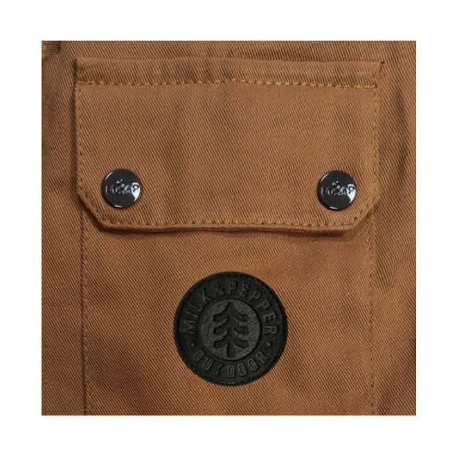 Milk & Pepper Sling-Hundetragetasche KOA braun