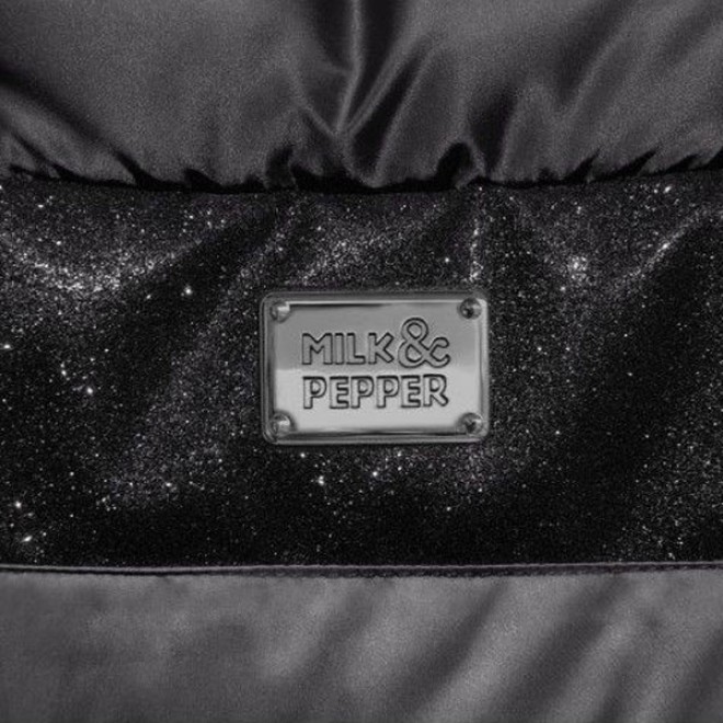 Ultraleichte Hundetasche CAPSULE black Milk & Pepper