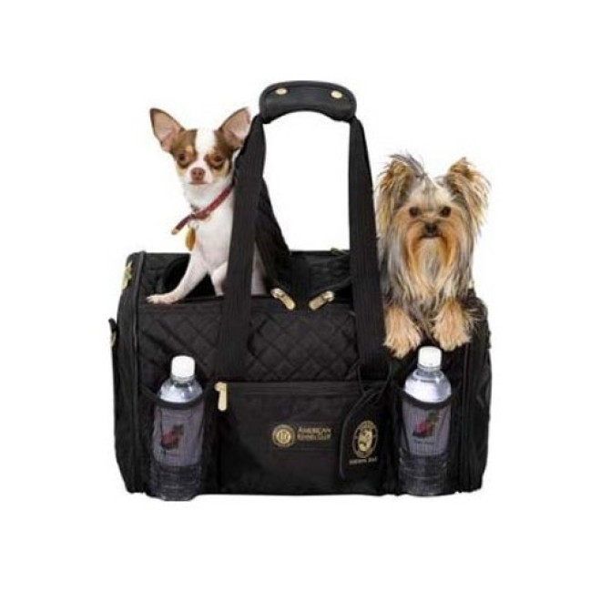 Hundetasche für zwei Hunde