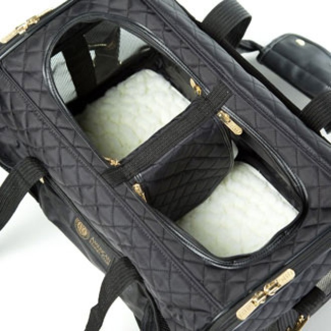 Hundetasche für zwei Hunde