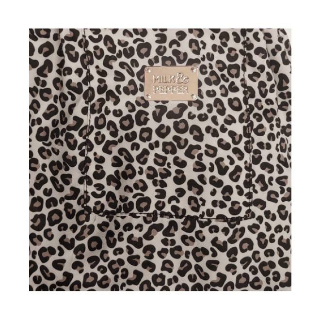 Milk & Pepper Hundetasche KESHIA mit Leoparden-Muster