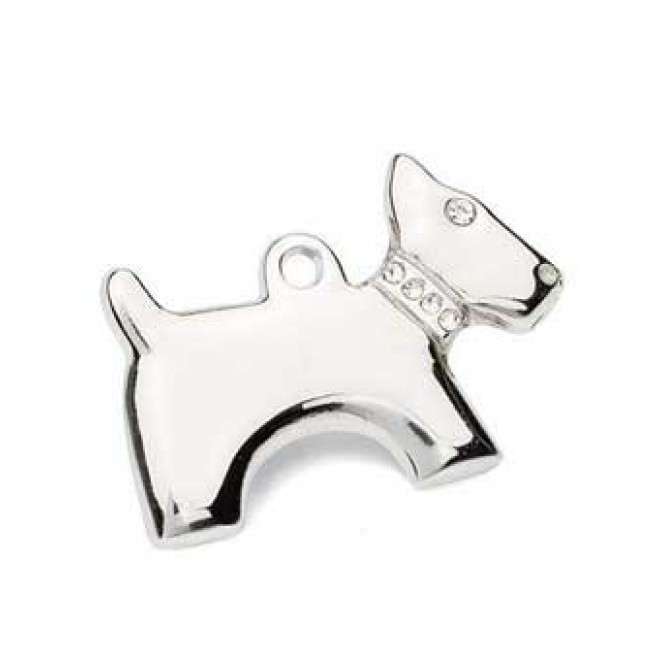 Gravurmarke Glamour Dog silver