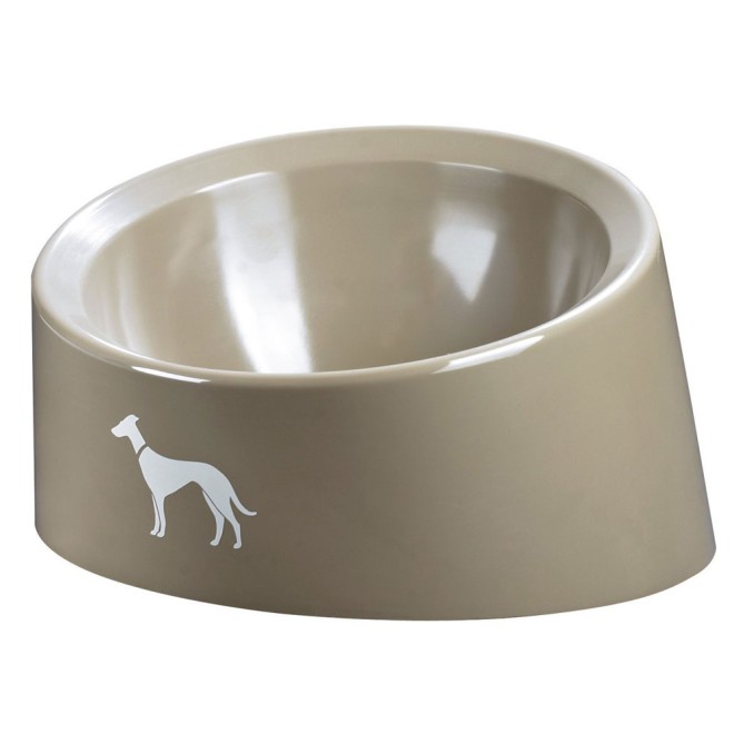 Hundenapf Melamin Pure taupe 350 ml