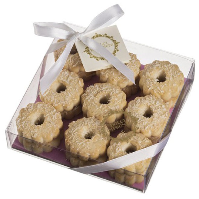 Ligurische Hundekekse Canestrelli in Geschenkbox