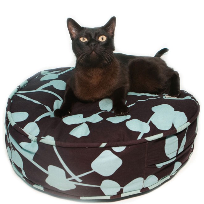 Katzenkissen-Bezug zum Selberfüllen Rayong blue