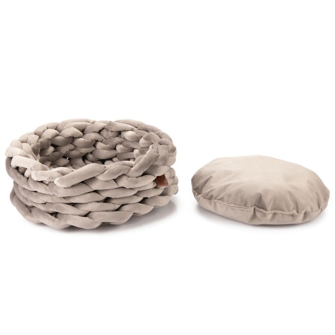 Grobstrick-Katzenkorb Ziba Designed by Lotte