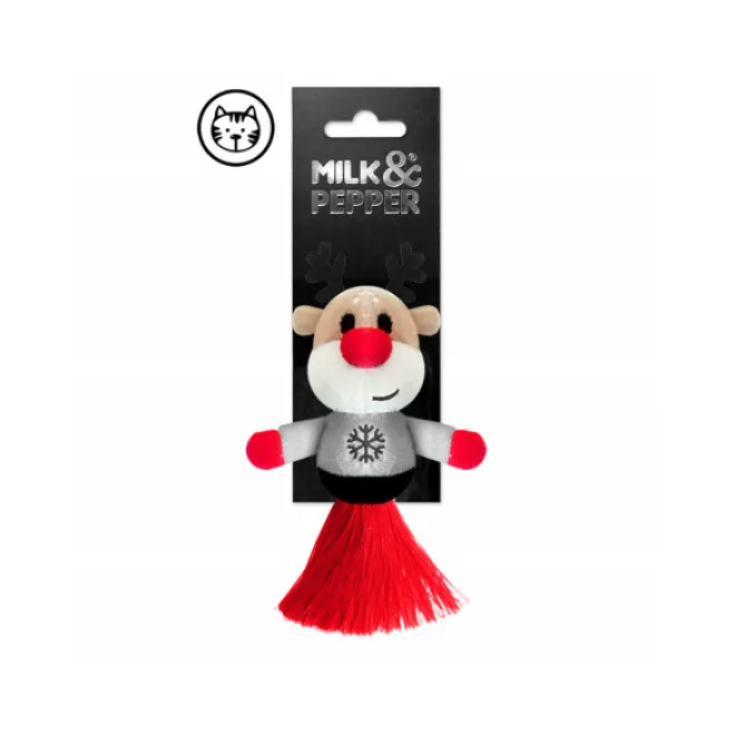 Weihnachts-Spielzeug Rentier mit Katzenminze OLAF