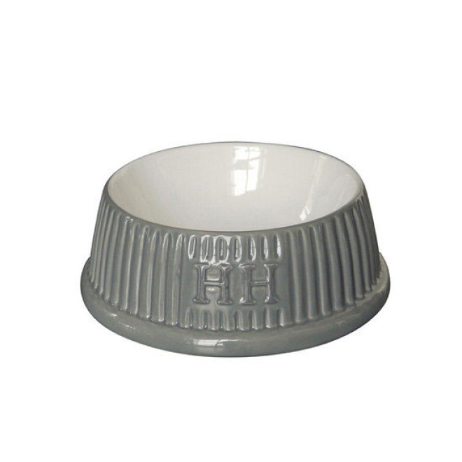 Keramik-Futternapf HH gris in 3 Größen