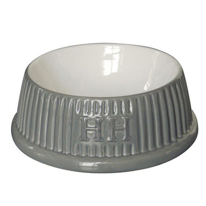 Keramik-Futternapf HH gris in 3 Größen