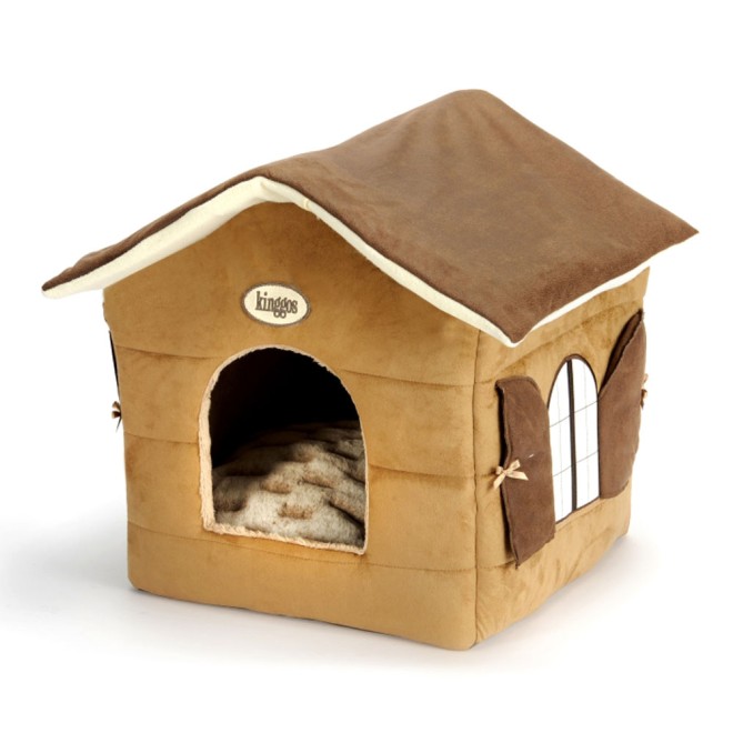 Kinggos Hunde-Villa Camel Casita für kleine Hunde