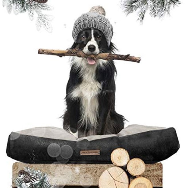 Milk & Pepper Komfort-Hundekissen Nordkapp Beige