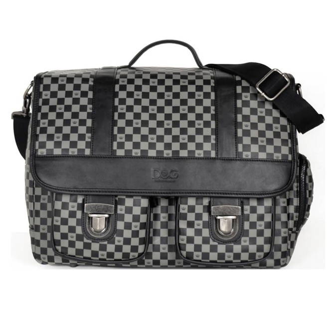 Luxus-Hundetasche Messenger Bag mit Laptop-Fach