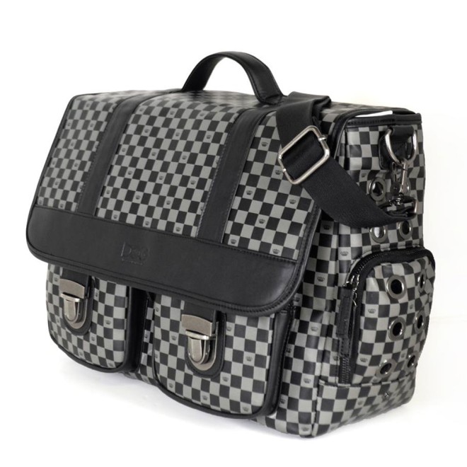 Luxus-Hundetasche Messenger Bag mit Laptop-Fach