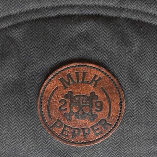 Milk & Pepper wasserabweisender Hundemantel Gazoline auch für Mops & Bully