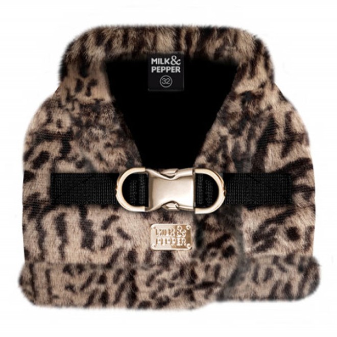 Milk & Pepper Westenbrustgeschirr Hawa Leo-Plüsch