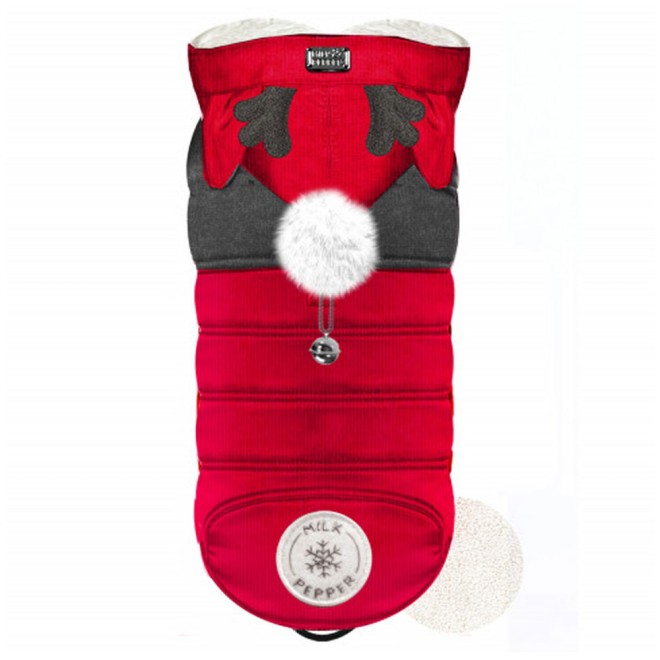 Milk & Pepper Hundejacke Hanki Red für kleine Rassen Gr. 32