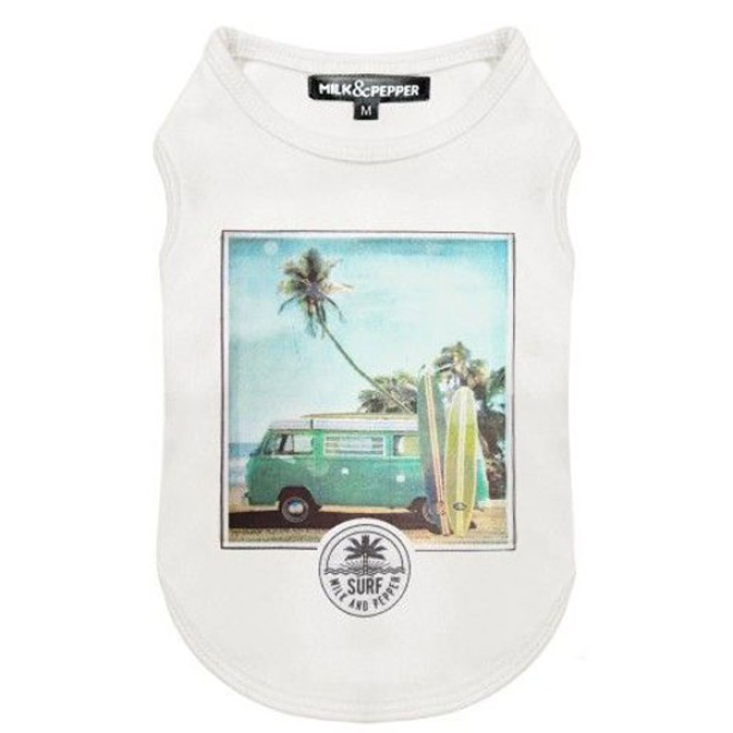 Milk & Pepper Vintage-Hundeshirt SURF Bully