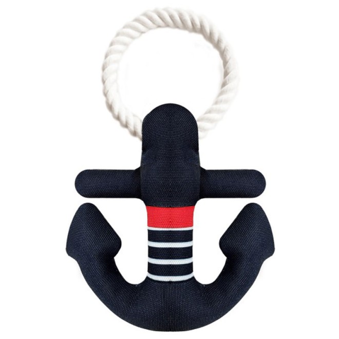 Milk & Pepper maritimes Hundespielzeug Anker