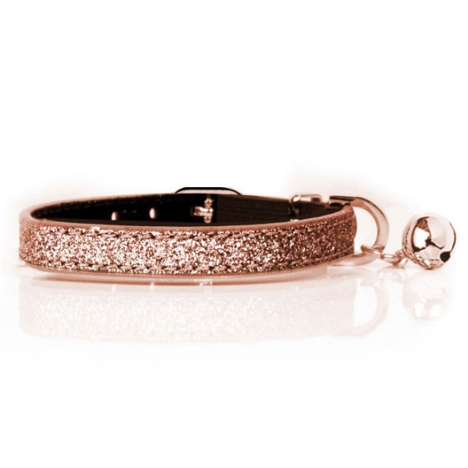 Katzenhalsband Stardust copper rosegold Milk & Pepper