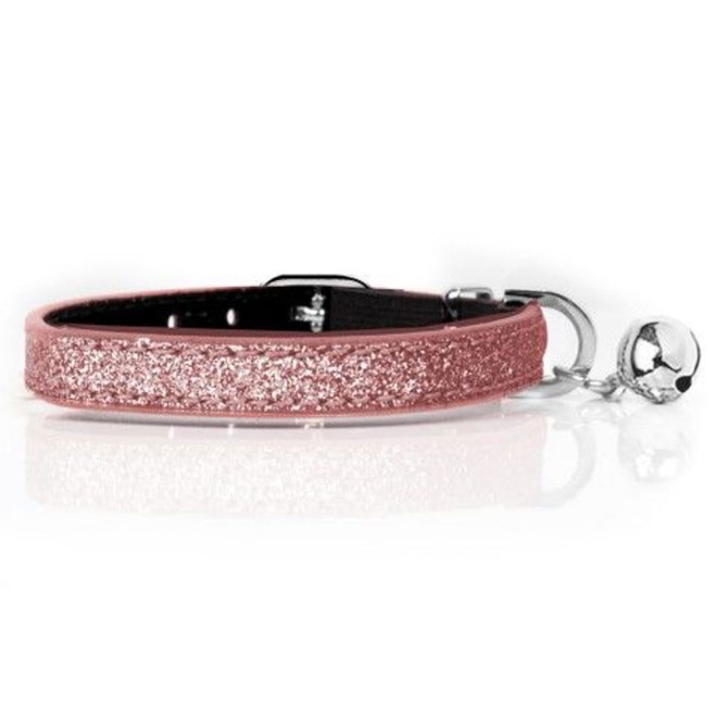 Milk & Pepper Katzenhalsband Stardust pink