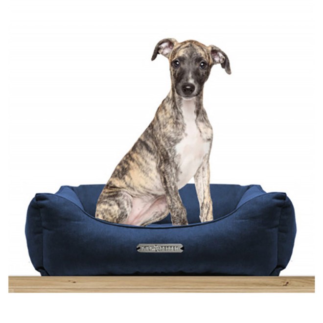 Milk & Pepper Hundesofa Saint Germain Night Blue 70 cm
