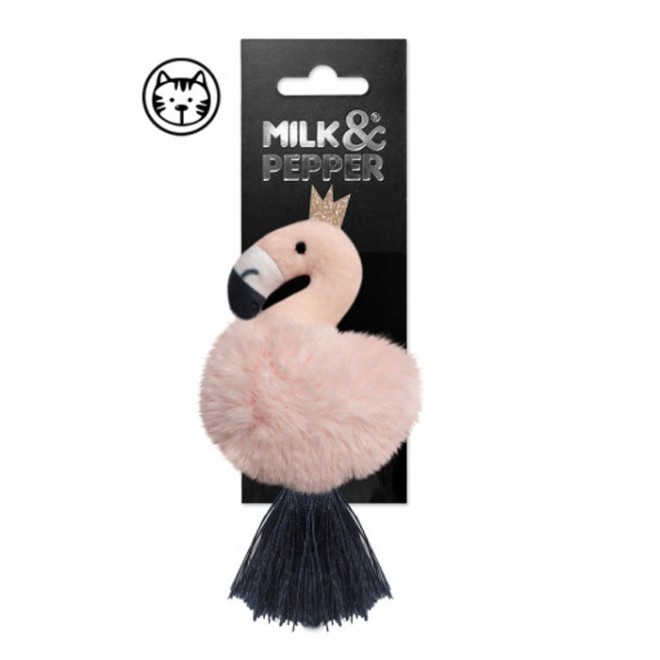 Milk & Pepper Flamingo-Katzenspielzeug PETIT FLAMAND