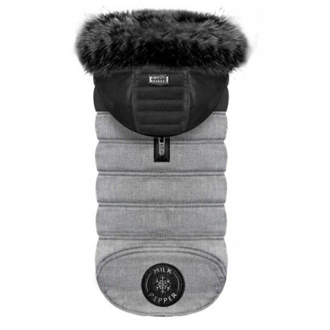 Milk & Pepper wasserabweisender Hundemantel Harlington auch für Mops & Bully