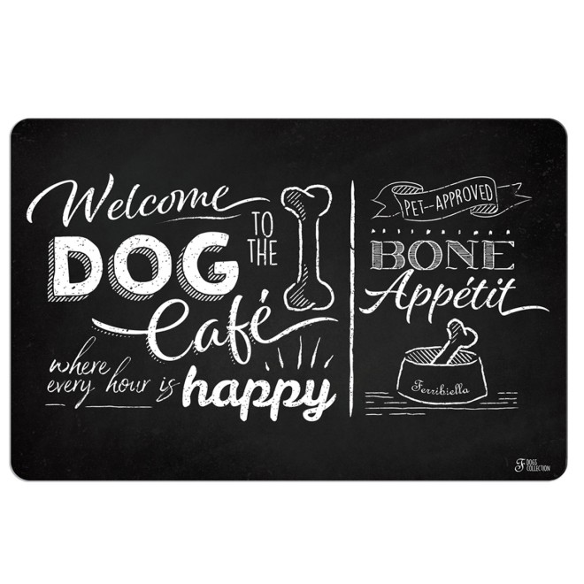 Napfunterlage für Hunde Coffe Shop Design