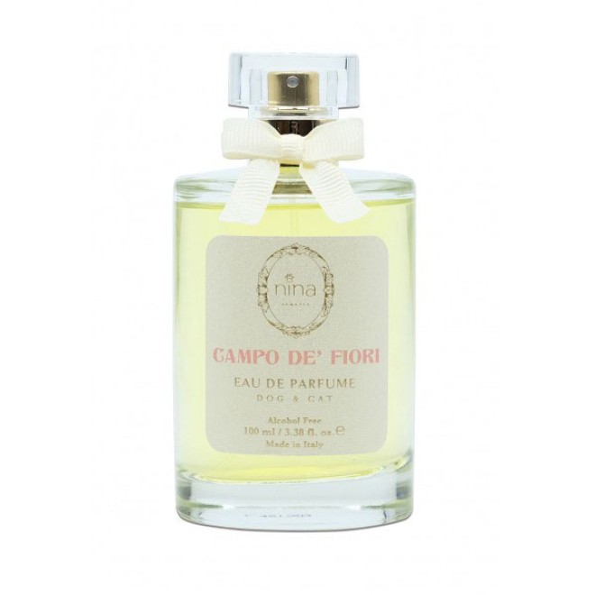 Nina Venezia® - CAMPO DE' FIORI - Luxus-Hundeparfüm mit dem Duft der Tiare-Blüte 100 ml