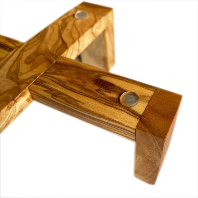 Futternapf Orient mit Olivenholz-Gestell