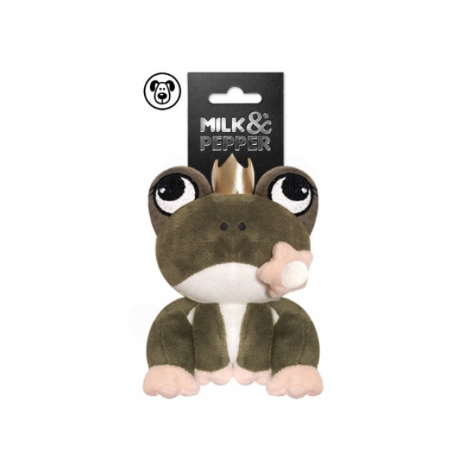 Plüsch-Hundespielzeug VICKY der Froschkönig