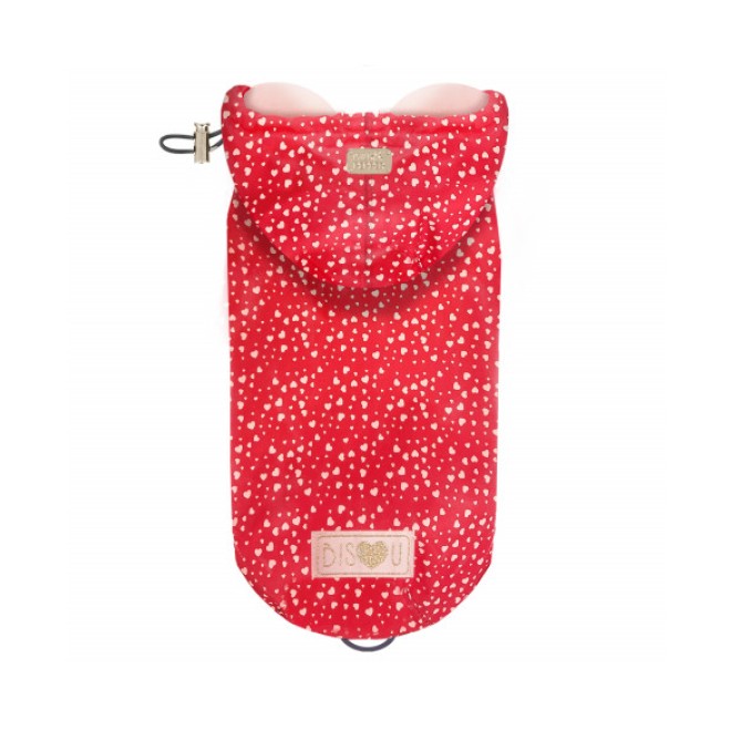 Regenjacke für Hunde mit Herzchen CYRIELLE