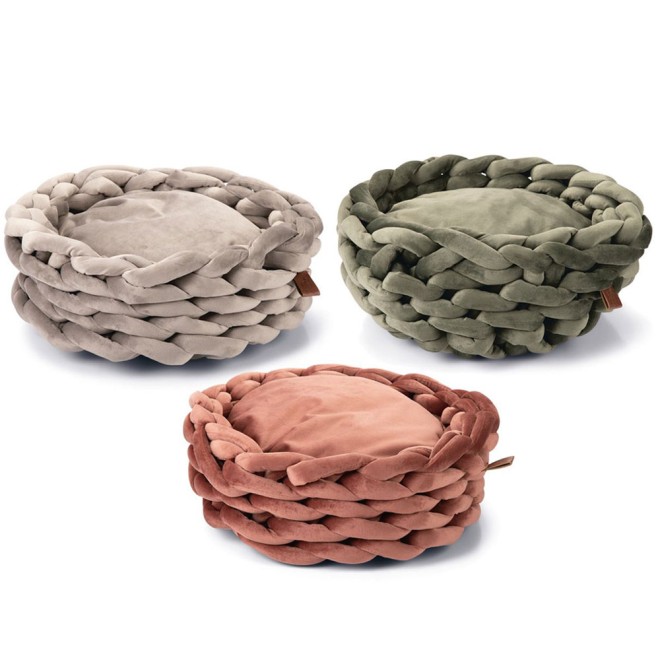 Grobstrick-Katzenkorb Ziba Designed by Lotte