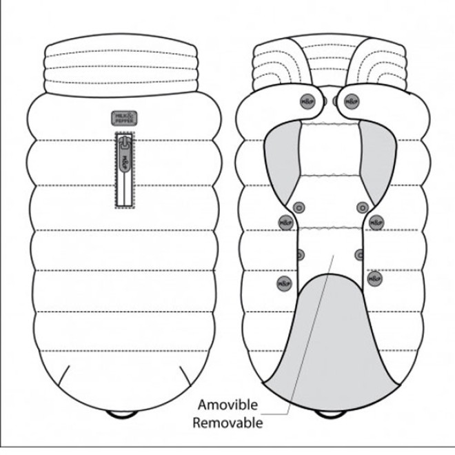 Gelber Friesennerz YACHTING für Mops & Bully