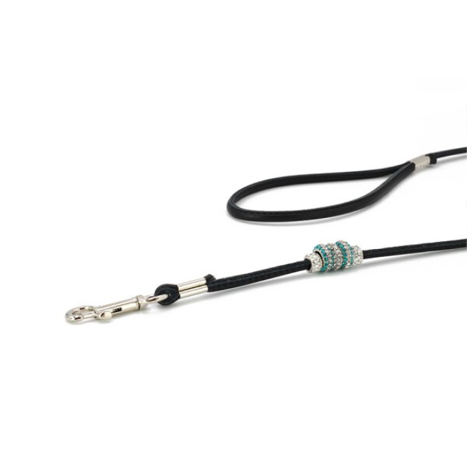 Showleine mit Perlen in 3 Farben