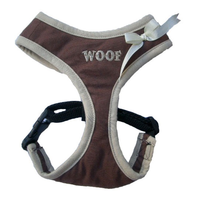 Softgeschirr WOOF mit Schleife Gr. L