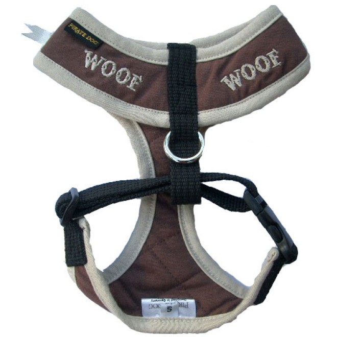 Softgeschirr WOOF mit Schleife Gr. L