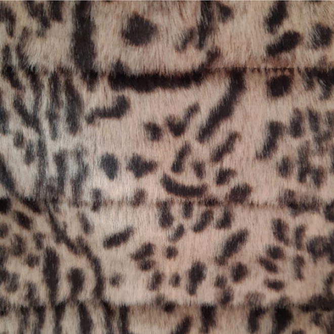 Milk & Pepper Wende-Hundemantel Imany mit Leo-Plüsch