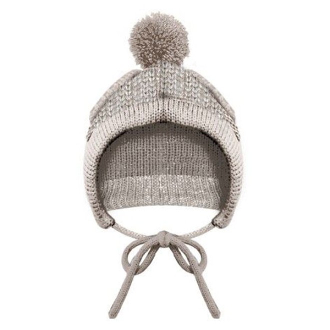 Milk & Pepper Strick-Hundemütze Torso mit Bommel