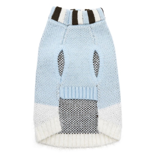 Strick-Hundepulli Eisbär - Gr. XS