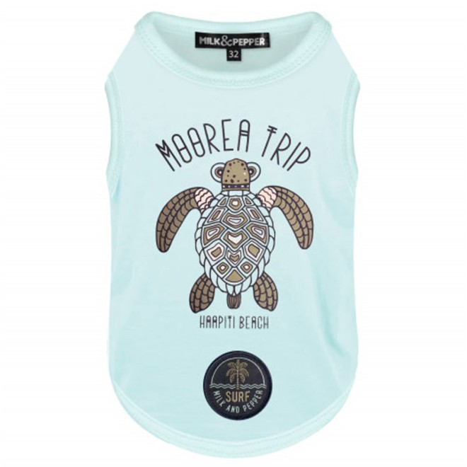 Milk & Pepper Surfer-Hundeshirt MANEA aus Baumwollgemisch