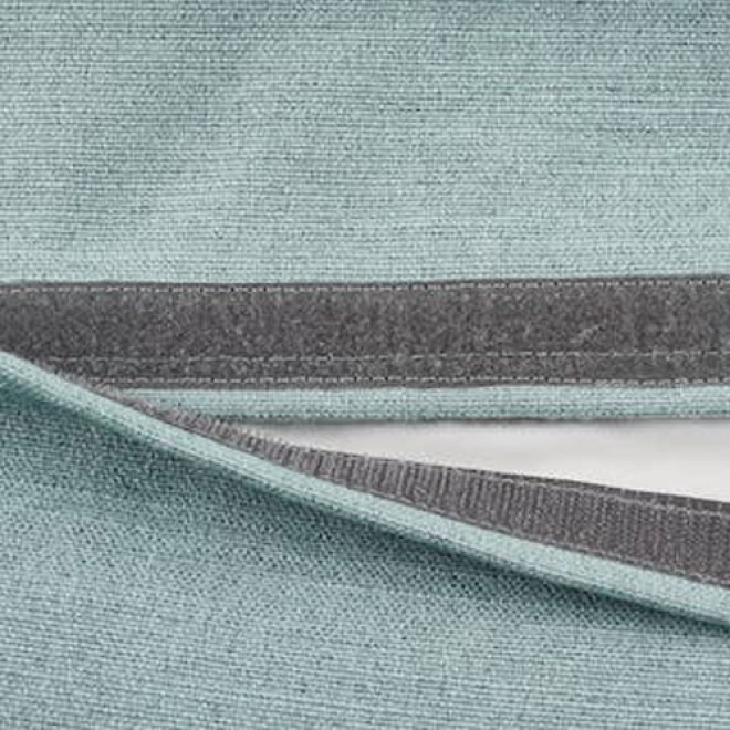 Eco Hundebett mit Korkfüllung Nordic hellblau