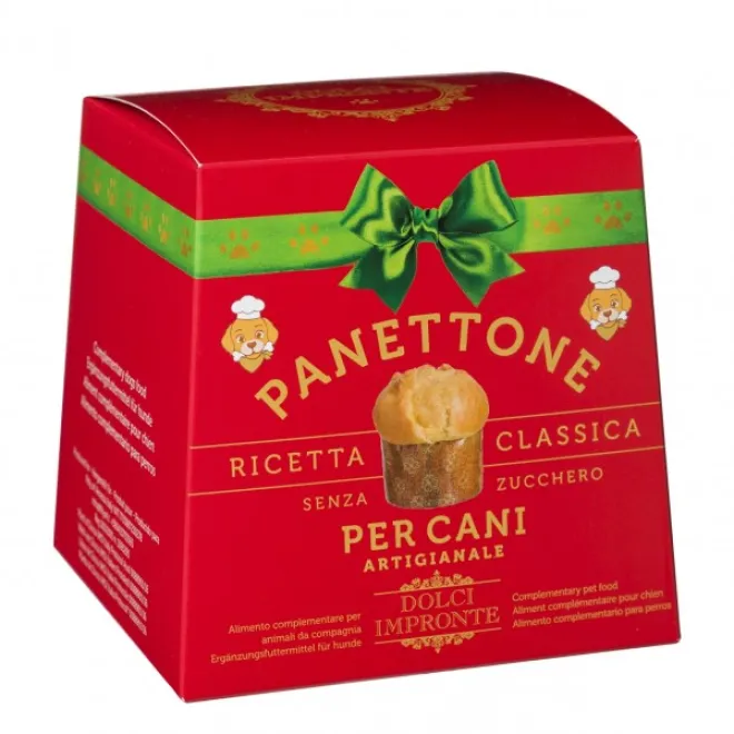 Italienischer Weihnachts-Hundekuchen Panettone