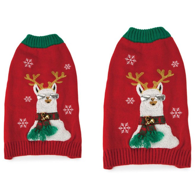 Weihnachts-Hundepullover RUDOLPH mit Rentier-Motiv