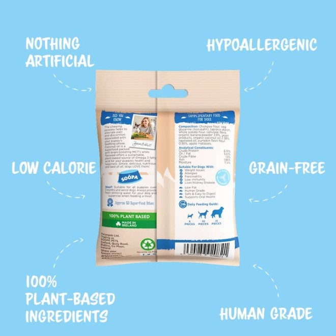 Welpenkekse SOOPA Puppy Bites Banane und Kürbis