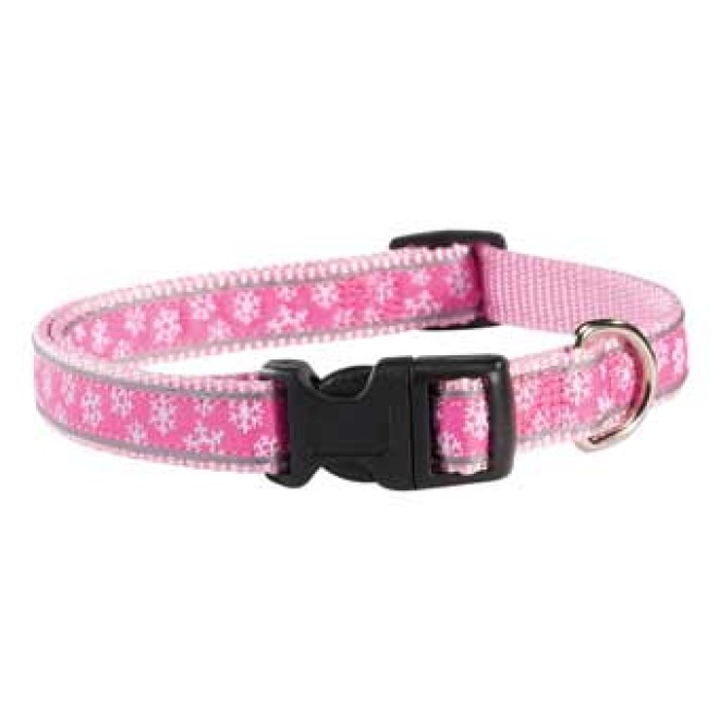 Nylon-Leine Winter Dream rosa